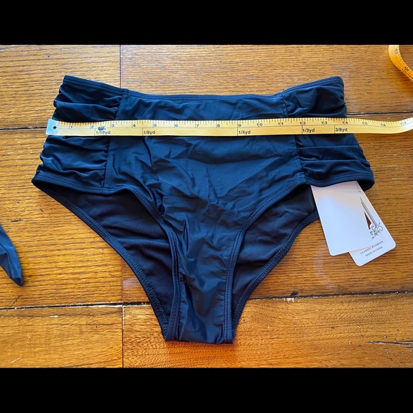 Black high waisted bikini, size Medium - Picture 10 of 11